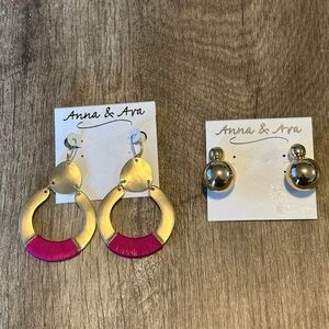 NWT Anna & Ava Earrings